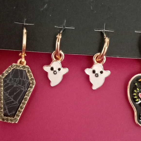 Torrid Halloween Earring Set  💀👻⚰️ - Picture 3 of 5